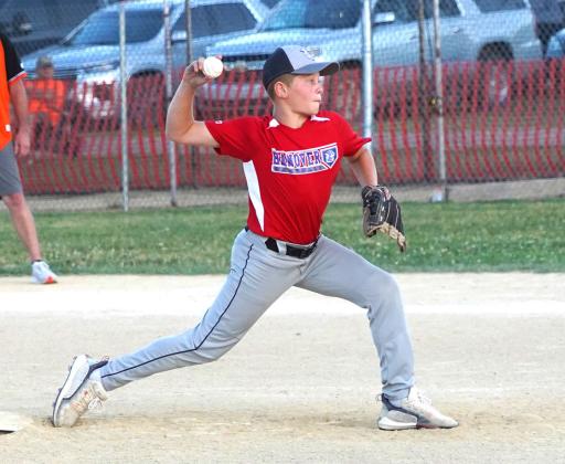 Ryder Sedlacek pitched a no-hitter to lead Hanover to a district championship.