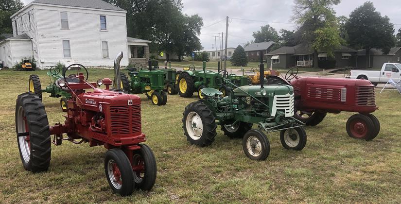 A tractor show at Days of ‘49 created a nice display of old iron during the weekend festivities. This was the 91st annual rendition of the annual community festival in Hanover.