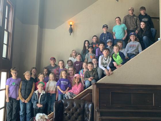 Nearly 30 youth attended Farmington 4-H’s educational club tour at the Astro 3 Threatre in Marysville on March 17.